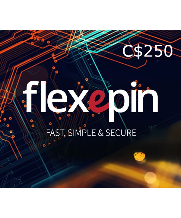 Flexepin CAD 250 Card Key GLOBAL